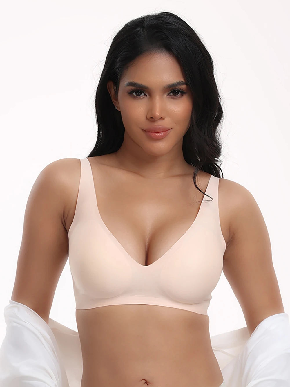 Jelly Wireless push-up confidence Bra
