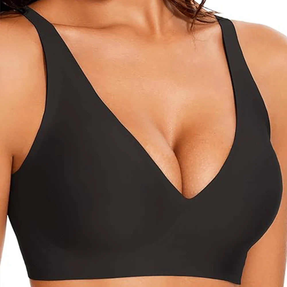 Jelly Wireless push-up confidence Bra